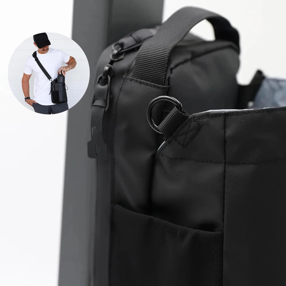 Bolsa magnética para botella de agua para gimnasio